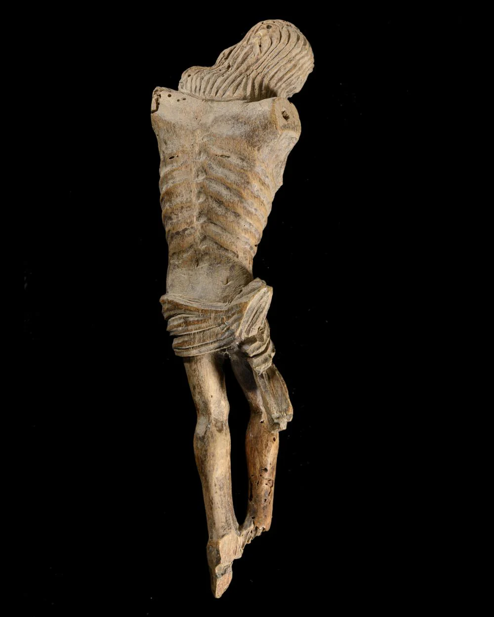 CHRIST DE CRUCIFIXION EN BOIS SCULPTÉ DU XVIIᵉ SIÈCLE - Image 3