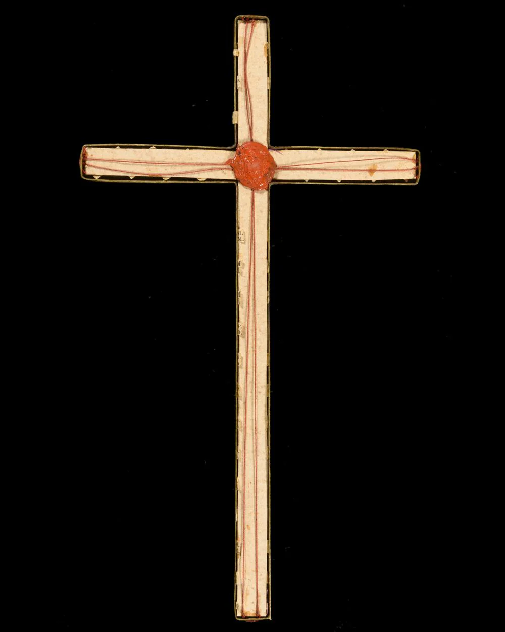 CRUCIFIX RELIQUAIRE AUX NOMBREUSES RELIQUES - Image 8