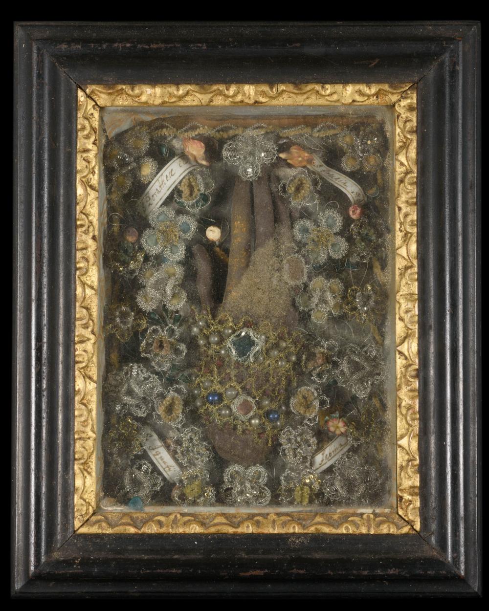 RELIQUAIRE DE LA MAIN DE SAINTE ANNE, VIENNE, XVIIIe SIÈCLE