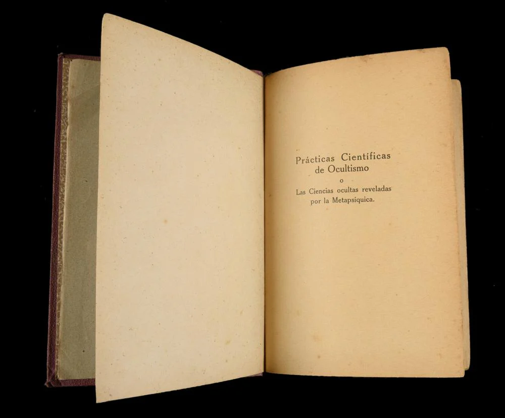 OCCULTISME SCIENTIFIQUE & MĂTAPSYCHIQUE â TRAITĂ OCCULTE ESPAGNOL, 1924 - Image 5