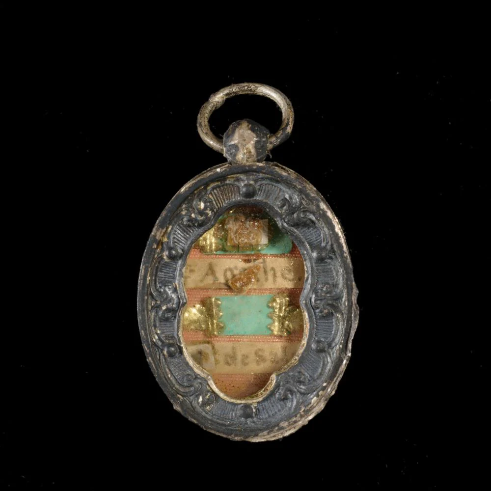RELIQUAIRE DE SAINTE AGATHE ET SAINT FRANÇOIS DE SALES
