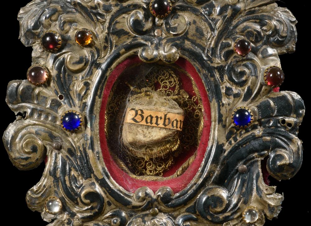 RELIQUAIRE DE SAINTE BARBE â PROTECTRICE CONTRE LES DANGERS VIOLENTS - Image 2