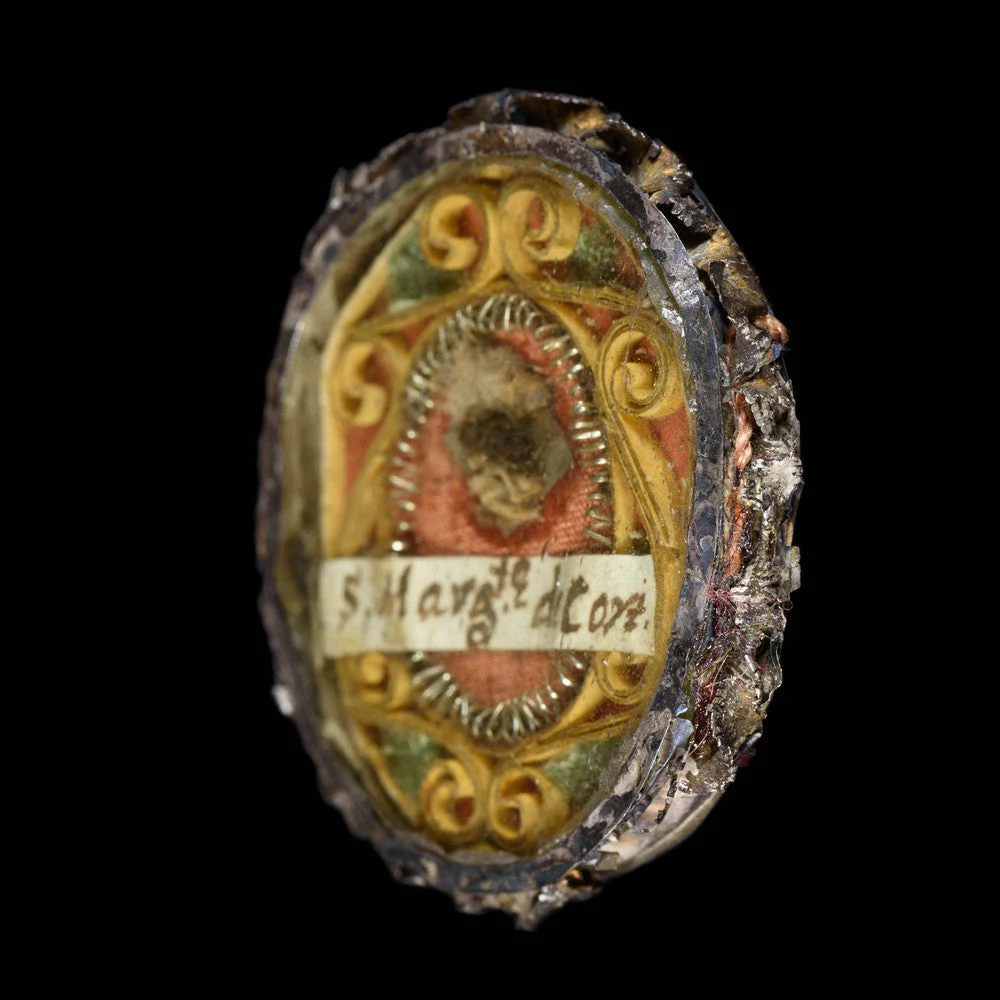 RELIQUAIRE, RELIQUE DE SAINTE MARGUERITE DE CORTONE - Image 2