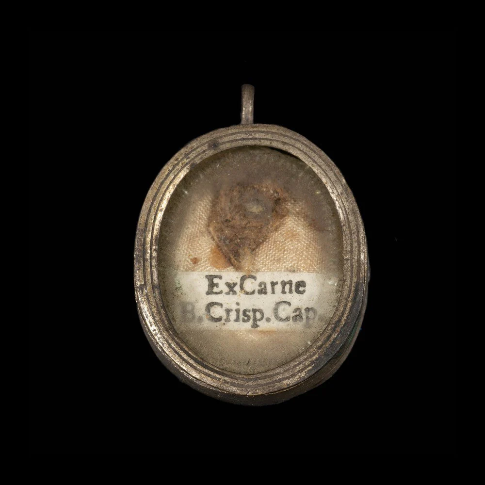 RELIQUAIRE, RELIQUE DE SAINT CRISPIN DE VITERBE Crispino da Viterbo