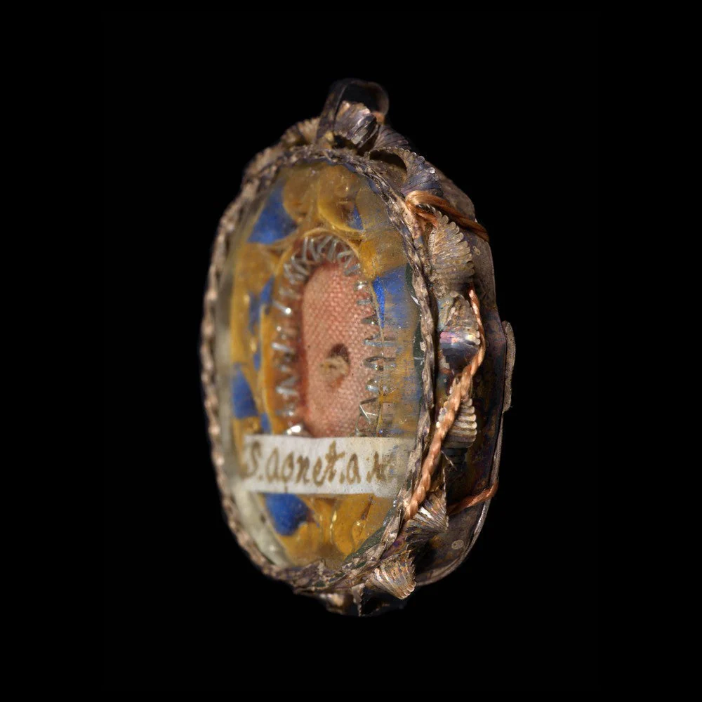 RELIQUAIRE, RELIQUE DE SAINTE AGNÈS DE MONTEPULCIANO - Image 2