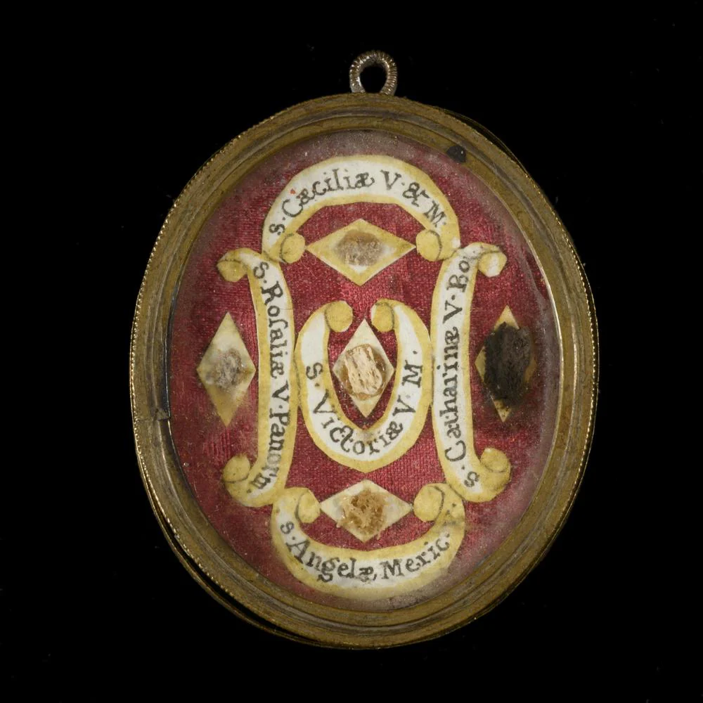 RELIQUAIRE À CINQ RELIQUES DE SAINTS – XVIIIᵉ SIÈCLE