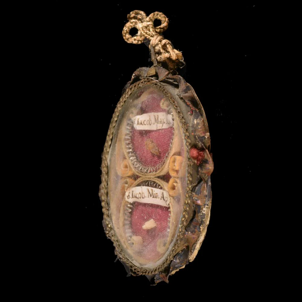 RELIQUAIRE AUX DEUX SAINTS JACQUES – XVIIIᵉ SIÈCLE - Image 2
